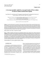 Báo cáo lâm nghiệp: 