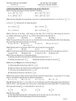 ĐỀ THI THỬ TỐT NGHIỆP - TRƯỜNG THPT BC THÁI PHIÊN ppsx