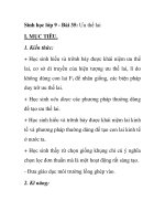 Sinh học lớp 9 - Bài 35: Ưu thế lai potx