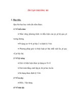 Giáo án Đại Số lớp 10: ÔN TẬP CHƯƠNG III pdf