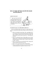 Kỹ năng viết báo cáo cho cán bộ khuyến nông ppt