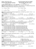 ĐỀ THAM KHẢO THI TỐT NGHIỆP doc