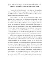 QUAN ĐIỂM VỀ XÂY DỰNG NHÀ NƯỚC THỂ HIỆN QUYỀN LÀM CHỦ CỦA NHÂN DÂN THEO TƯ TƯỞNG HỒ CHÍ MINH pot