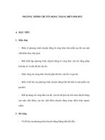 PHƯƠNG TRÌNH CHUYỂN ĐỘNG THẲNG BIẾN ĐỔI ĐỀU ppt