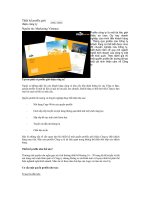 Thiết kế profile giới thiệu công ty pot