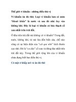 Thế giới vi khuẩn - những điều thú vị pot