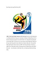 Học tiếng Anh cùng World Cup 2010 pdf