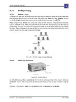Giáo trình tổng hợp những cách điều chỉnh mạng TCIP và OSI phần 6 docx