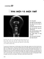 Vật lí đại cương các nguyên lí và ứng dụng - Tập 2 Điện từ, dao động và sóng - Chương 20 ppsx
