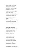 Chiều Thứ Bảy docx