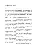 Không dễ “sắm” đời công nhân! docx