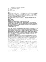 Nguyên nhân suy thoái và công tác bảo tồn đa dạng sinh học