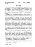 BÁO CÁO THỰC TẬP TỐT NGHIỆP Kế toán chi phí sản xuất tính giá thành sản phẩm trong doanh nghiệp xây dựng cơ bản