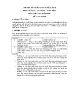 ĐỀ MÔN THI QUẢN TRỊ CHIẾN LƯỢC ĐẠI HỌC KỸ THUẬT CÔNG NGHỆ TP. HCM KHOA: KẾ TOÁN – TÀI CHÍNH – NGÂN HÀNG potx