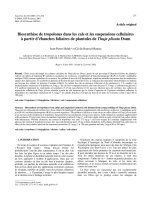 Báo cáo lâm nghiệp: