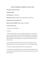 CHƯƠNG TRÌNH KHUNG TRÌNH ĐỘ CAO ĐẲNG NGHỀ pot