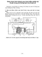 Giáo trình hình thành quy trinh điều khiển kỹ thuật trong hệ thống lạnh kỹ thuật số p1 docx