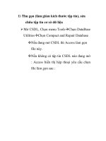 Thu gọn (làm giảm kích thước tập tin) docx