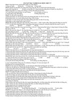 BÀI TẬP TRẮC NGHIỆM DAO ĐỘNG ĐIỆN TỪ doc