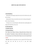 KIỂM TRA HỌC KÌ II GDCD 10 pdf