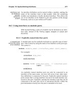 SystemVerilog For Design phần 8 docx