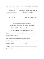 MẪU GIẤY GIỚI THIỆU CHI TRẢ LƯƠNG HƯU Theo Nghị định số 11/2011/NĐ-CP ngày 30/01/2011 của Chính phủ pps