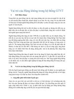 VAI TRÒ CỦA HÀNG KHÔNG TRONG HỆ THỐNG GTVT doc