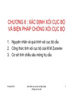 THỦY VĂN CẦU CỐNG - CHƯƠNG 6 pot