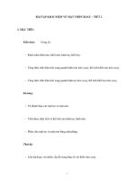 BÀI TẬP KHÁI NIỆM VỀ MẶT TRÒN XOAY – TIẾT 2 doc