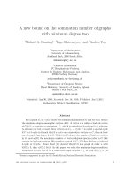 Báo cáo toán học: 