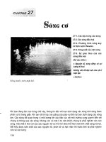 Vật lí đại cương các nguyên lí và ứng dụng - Tập 2 Điện từ, dao động và sóng - Chương 27 pot