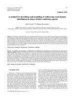 Báo cáo lâm nghiệp: 