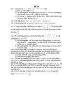 Đề ôn tập môn toán - đề 3 pot