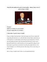 Sáng kiến kinh nghiệm môn quản trị doanh nghiệp – những lý luận cơ bản về quản trị công ty cổ phần docx