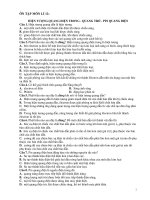 ÔN TẬP MÔN LÍ 12: HIỆN TƯỢNG QUANG ĐIỆN TRONG - QUANG TRỞ - PIN QUANG DIỆN pdf