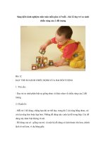 Sáng kiến kinh nghiệm môn toán mẫu giáo 4-5 tuổi – bài 12 dạy trẻ so sánh chiều rộng của 2 đối tượng pptx