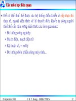 Bài giảng lý thuyết điều khiển tự động - Phần tử và hệ thống tự động part 7 docx