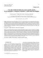 Báo cáo lâm nghiệp: 