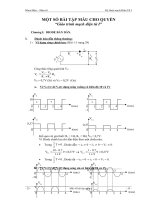 MỘT SỐ BÀI TẬP MẪU CHO QUYỂN “Giáo trình mạch điện tử I” potx