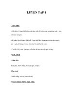 LUYỆN TẬP 1 TRƯỜNG HỢP BẰNG NHAU THỨ HAI CỦA TAM GIÁC CẠNH – GÓC – CẠNH pdf