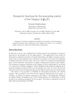 Báo cáo toán học: 