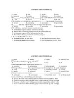 A FIFTEEN MINUTE TEST (03) pptx