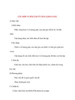 Giáo án Hình Học lớp 10: CÂU HỎI VÀ BÀI TẬP TỶ SỐ LƯỢNG GIÁC pptx