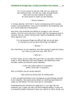 Confidence & Courage Tips phần 3 pdf