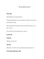 ÔN TẬP CHƯƠNG I (Tiết 1) pptx