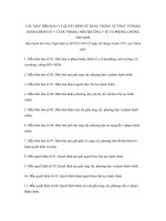 Mẫu biên bản số 01: Biên bản vi phạm hành chính về y tế dự phòng, môi trường y tế và phòng, chống HIV/AIDS pptx