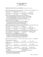 ĐỀ THI TỐT NGHIỆP THPT MÔN VẬT LÝ ppsx