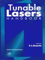 Tunable lasers handbook phần 1 ppt