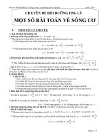 Một số bài toán về sóng cơ doc