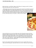 Làm bánh pizza bằng... chảo ppsx